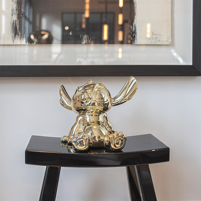 Stitch chromé - Small - 25 cm