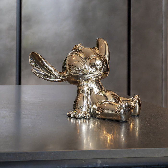 Stitch chromé - Small - 25 cm