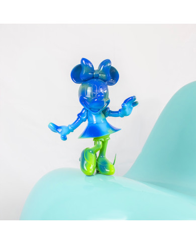 Minnie Welcome Sunrise bleu - Small - 31 cm Minnie Welcome Sunrise bleu - Small - 31 cm