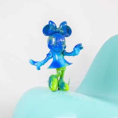 Minnie Welcome Sunrise bleu - Small - 31 cm Minnie Welcome Sunrise bleu - Small - 31 cm