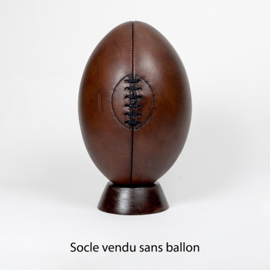 Socle en bois pour ballon vintage Socle en bois pour ballon vintage