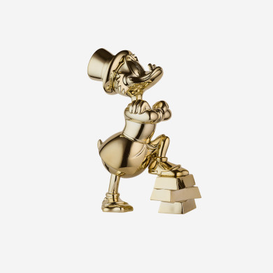 Picsou Lingots Chromé - Small - 30 cm Picsou Lingots Chromé - Small - 30 cm