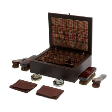 WM Brown Shoe Shine Case WM Brown Shoe Shine Case