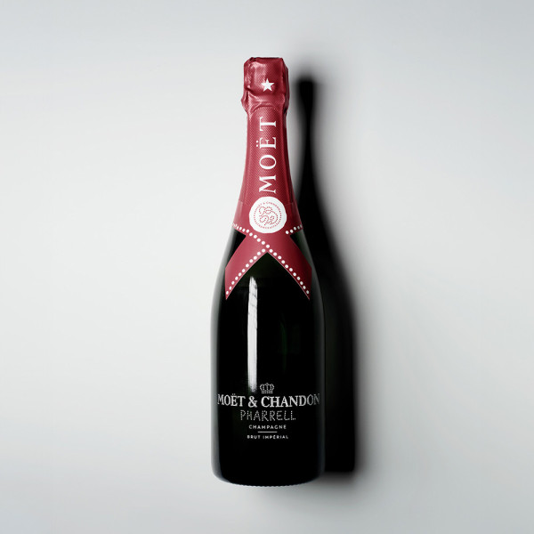 Édition limitée Pharrell Williams - Champagne Brut Impérial 75cl - rouge Édition limitée Pharrell Williams - Champagne Brut Impérial 75cl - rouge