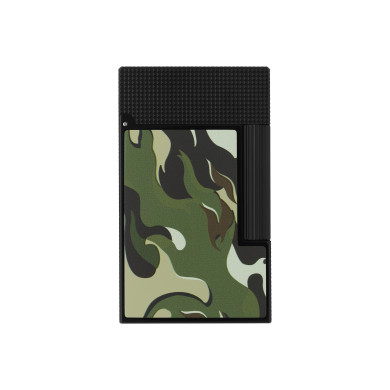 Ligne 2 Briquet Guilloché sous laque Camo Ligne 2 Briquet Guilloché sous laque Camo