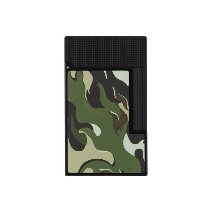 Ligne 2 Guilloche under lacquer lighter Camo