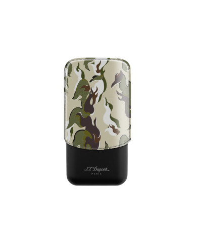 3 cigar case Leather case Camo 3 cigar case Leather case Camo