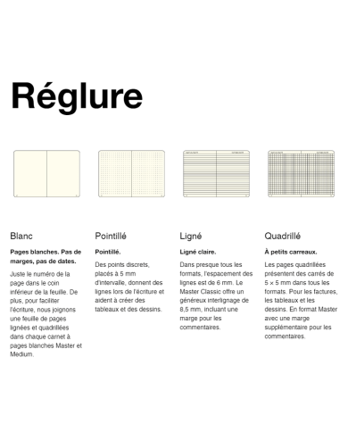 Carnet A6 rigide pocket blanc sauge