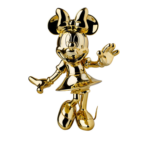 Minnie Welcome chromé or - 30 cm Minnie Welcome chromé or - 30 cm