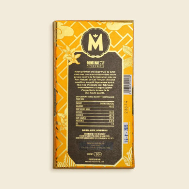 Chocolat noir Dong Nai 72% 80g