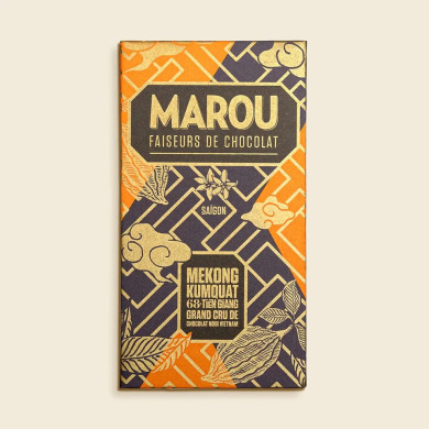 Chocolat noir Kumquat 80g Chocolat noir Kumquat 80g