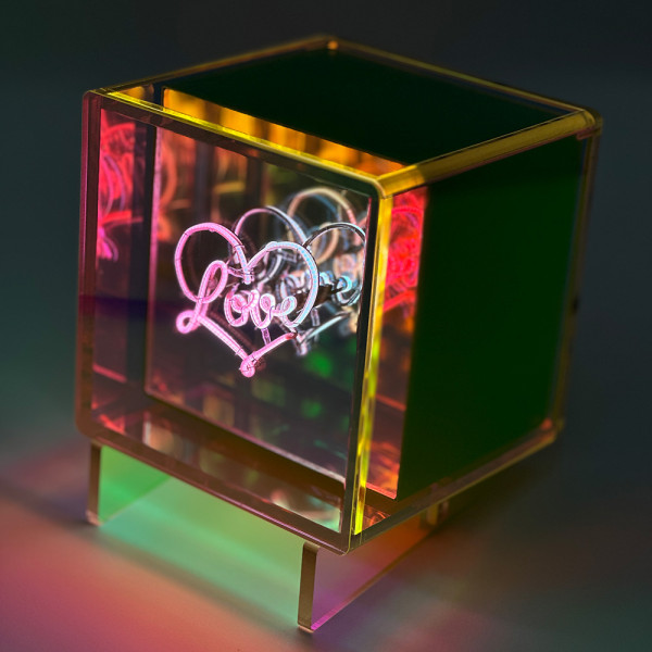 MITBOX - Cube lumineux - Love MITBOX - Cube lumineux - Love