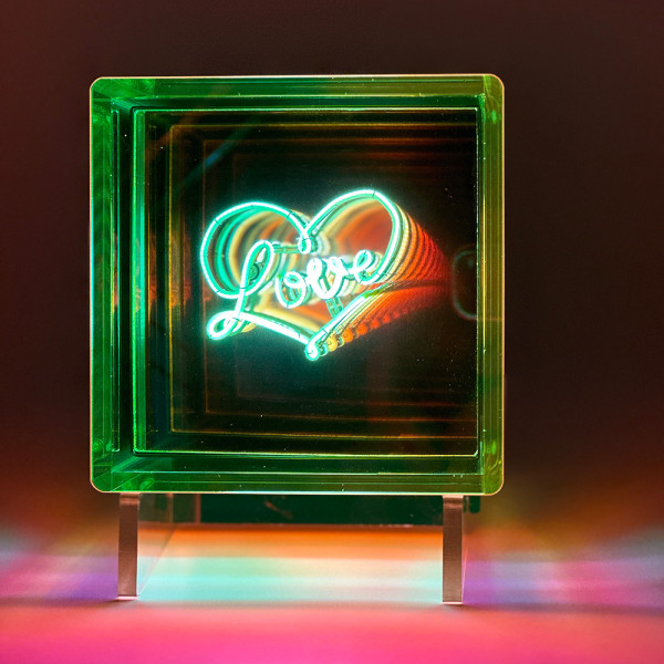 MITBOX - Cube lumineux - Love MITBOX - Cube lumineux - Love