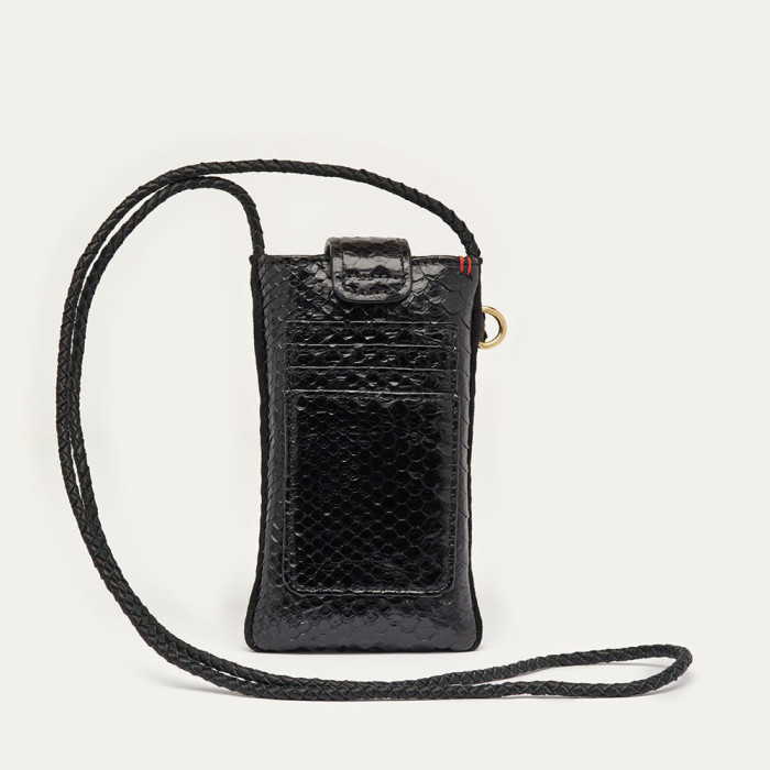 Étui a Téléphone Python Double Marcus Noir