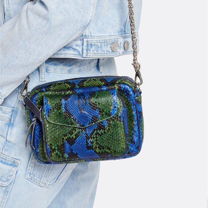 Waterlily Python Bag Charly