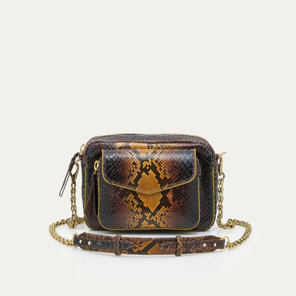 Tiger Eye Stone Python Charly Bag Tiger Eye Stone Python Charly Bag