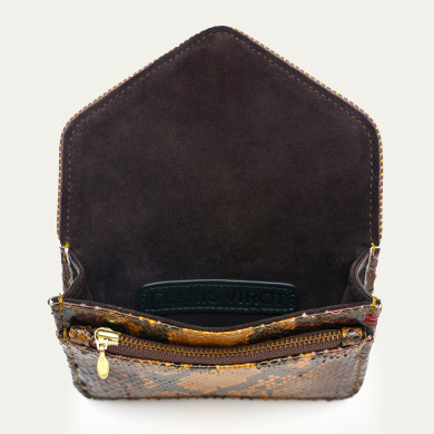 Tiger Eye Python Card Holder Alex Tiger Eye Python Card Holder Alex