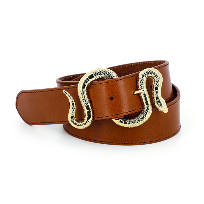 Ceinture La Crush Camel - 85 cm