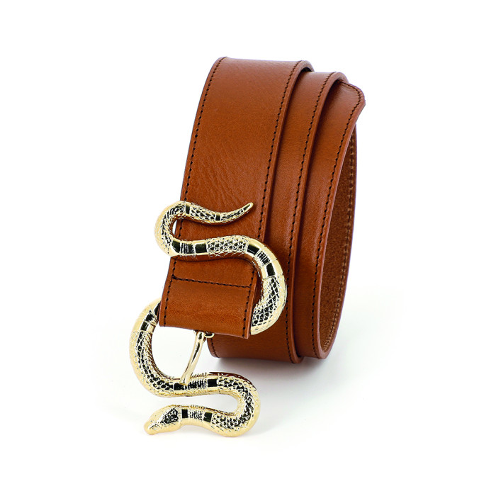 Ceinture La Crush Camel - 85 cm