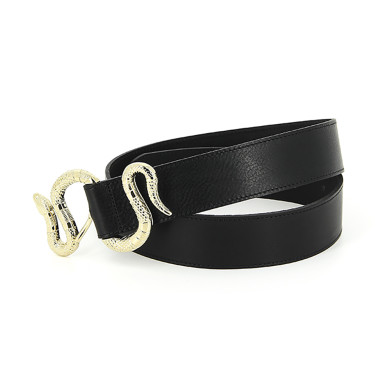 Ceinture La Crush Noir/Or - 85 cm Ceinture La Crush Noir/Or - 85 cm