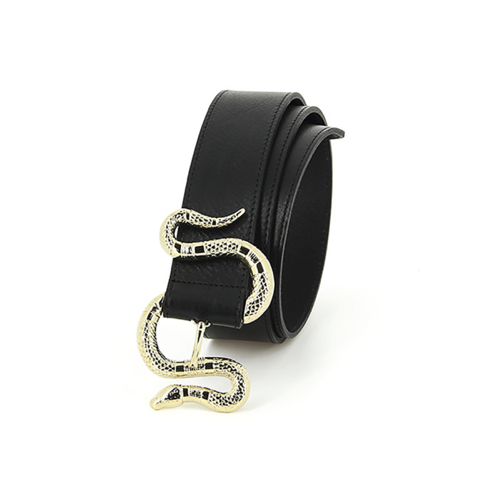 Ceinture La Crush Noir/Or - 85 cm