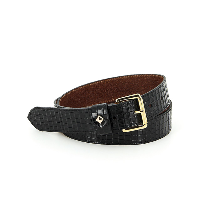 Ceinture La Turenne Mushu Noir - 85 cm