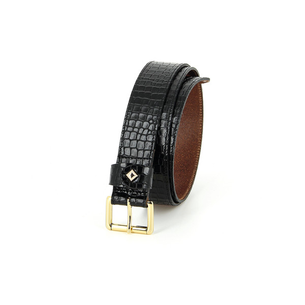 Ceinture La Turenne Mushu Noir - 85 cm Ceinture La Turenne Mushu Noir - 85 cm