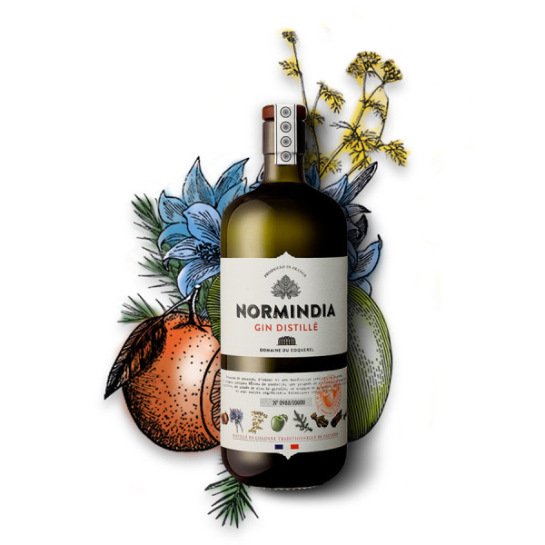 Gin Normindia Coquerel 70cl 41.4% Gin Normindia Coquerel 70cl 41.4%