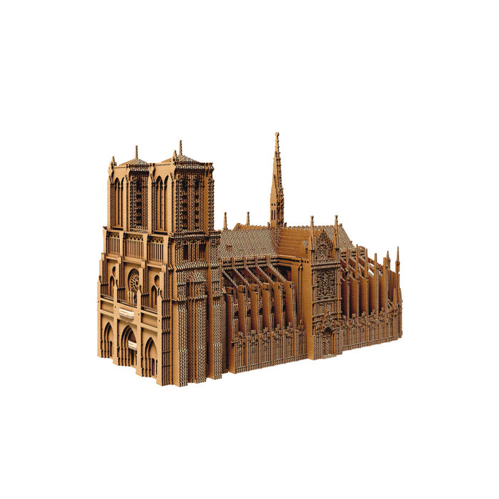 Magnete Frigorifero 3D Notre Dame De Paris - Souvenir Turistico In Metallo, Dimensioni 6x5 Cm, Decorazione Casa E Cucina, Regalo Di Viaggio