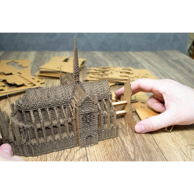 Puzzle 3D Notre-Dame de Paris - 165 pièces - Cartonic Puzzle 3D Notre-Dame de Paris - 165 pièces - Cartonic