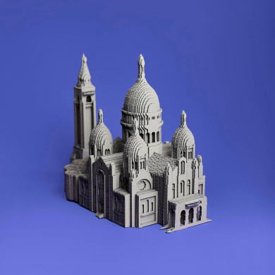 Puzzle 3D Basilique du Sacré-Coeur - 146 pièces - Cartonic Puzzle 3D Basilique du Sacré-Coeur - 146 pièces - Cartonic