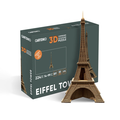 Puzzle 3D Tour Eiffel - 224 pièces - Cartonic Puzzle 3D Tour Eiffel - 224 pièces - Cartonic