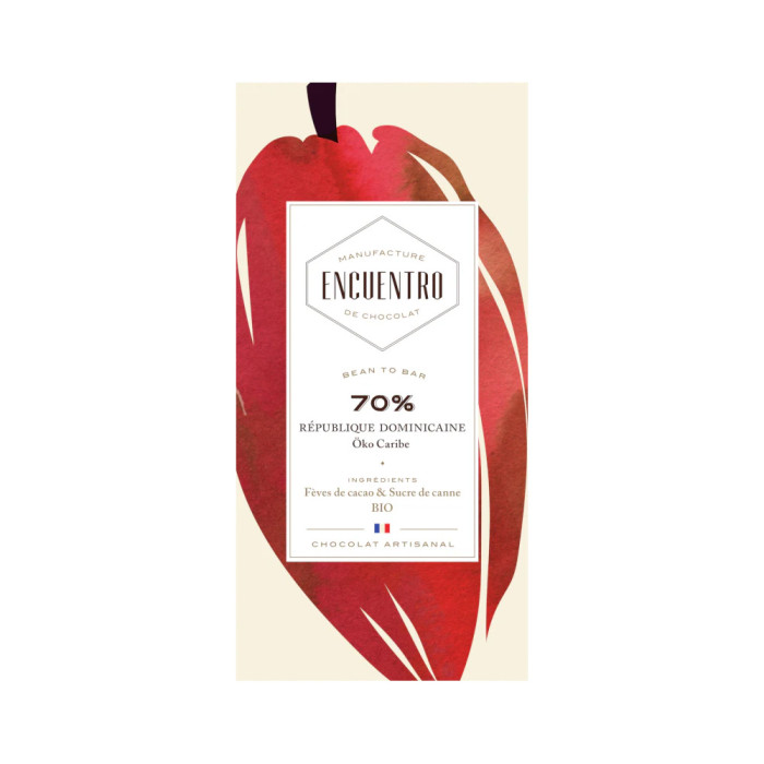 Chocolat noir République Dominicaine 70% 75g