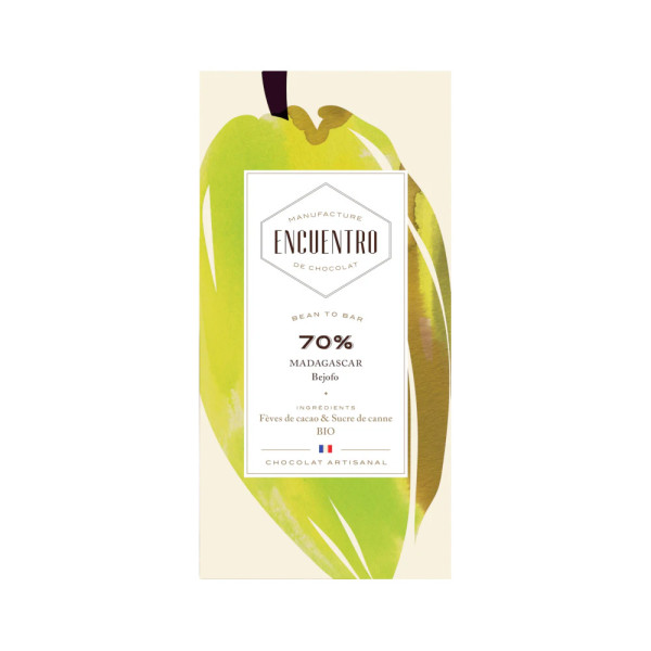 Chocolat noir Madagascar 70% 75g Chocolat noir Madagascar 70% 75g