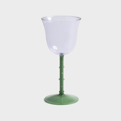 Wine glass dot purple