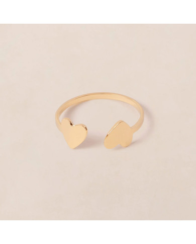 La bague Billie - dorée à l'or fin 24 carats La bague Billie - dorée à l'or fin 24 carats