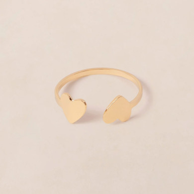 La bague Billie - dorée à l'or fin 24 carats La bague Billie - dorée à l'or fin 24 carats