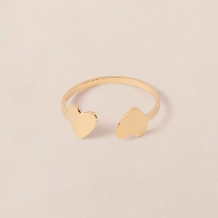 La bague Billie - dorée à l'or fin 24 carats