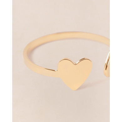La bague Billie - dorée à l'or fin 24 carats La bague Billie - dorée à l'or fin 24 carats