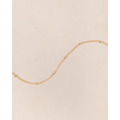 Collier chaîne boules - 50cm