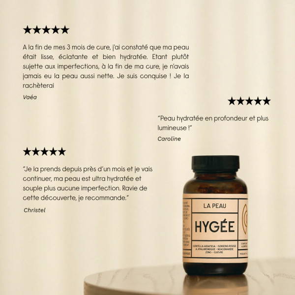 Hygée - La Peau Anti-âge & anti-imperfections (cure 1 mois) Hygée - La Peau Anti-âge & anti-imperfections (cure 1 mois)