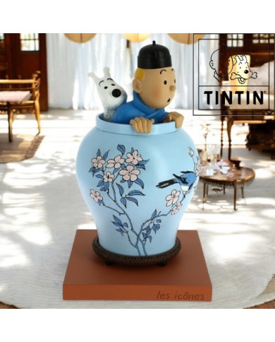 Tintin - Potiche Lotus bleu