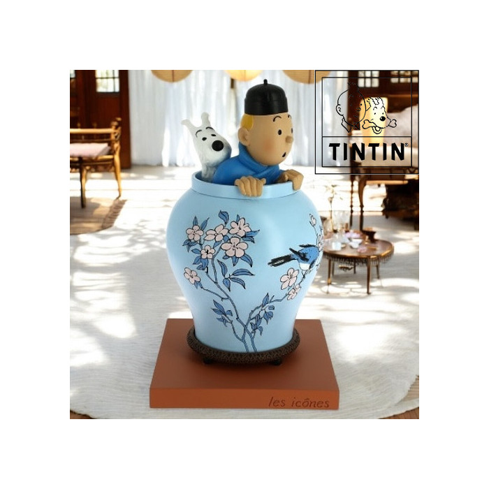 Tintin - Potiche Lotus bleu