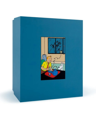 Tintin - Prenant le thé