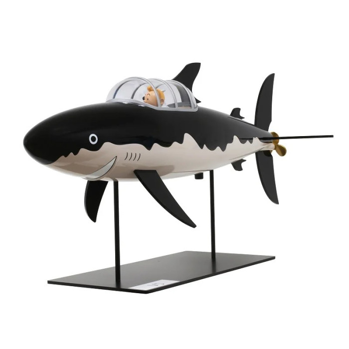 Tintin - Sous marin requin 77cm