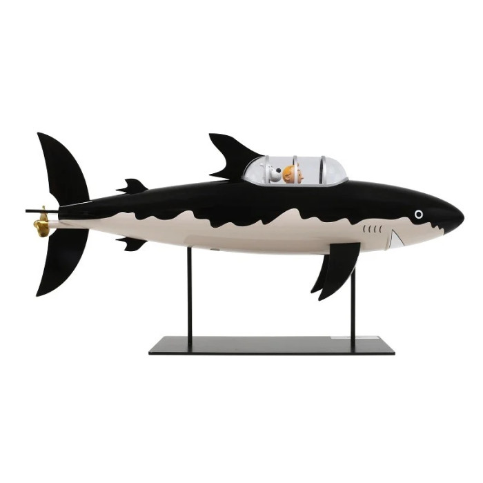 Tintin - Sous marin requin 77cm