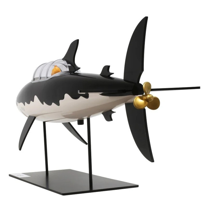 Tintin - Sous marin requin 77cm