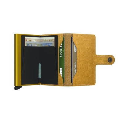 Miniwallet Crisple Ochre Miniwallet Crisple Ochre