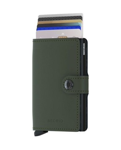 Miniwallet Matte Green Black