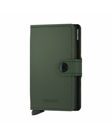 Miniwallet Matte Green Black